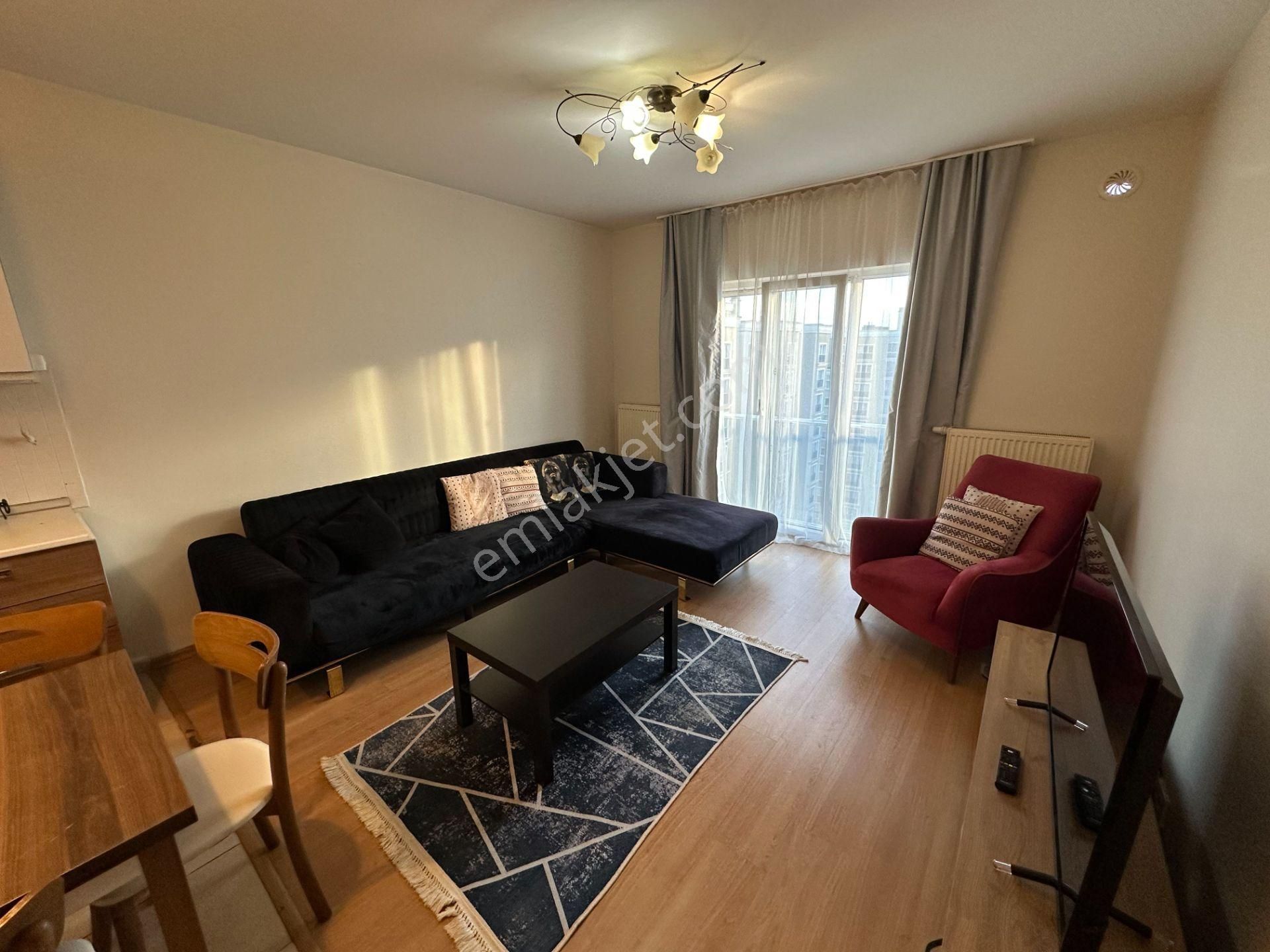 Zeytinburnu Sahilpark Konutları 1+1 Eşyalı Daire Kısmi Deniz Manzaralı - Görsel 2