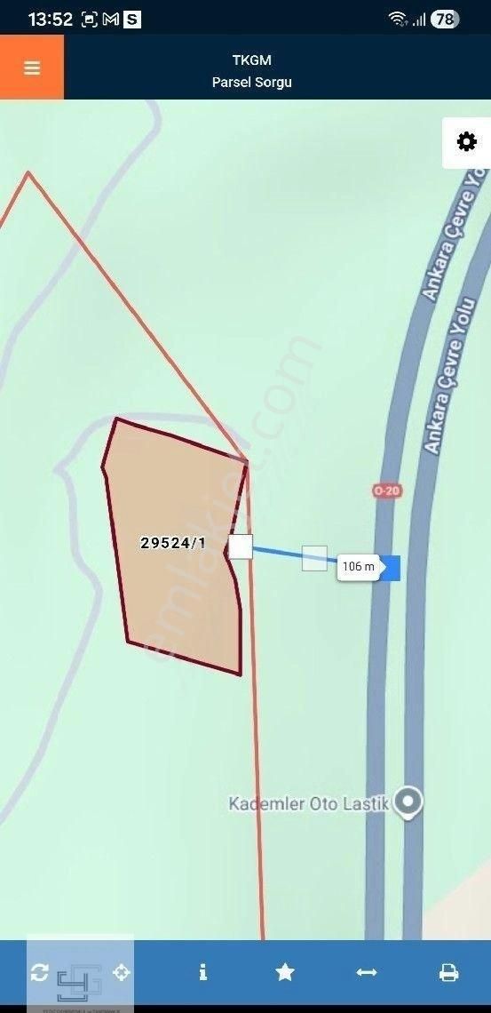 Ankara Çankaya Mühye Mahallesinde Satılık Arsa - Görsel 6