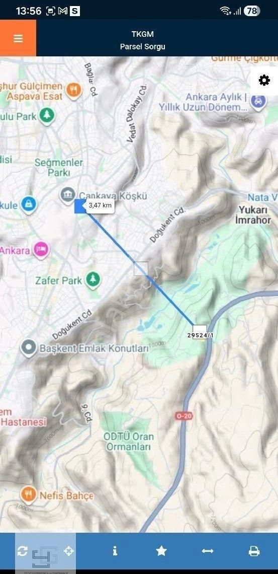 Ankara Çankaya Mühye Mahallesinde Satılık Arsa - Görsel 5