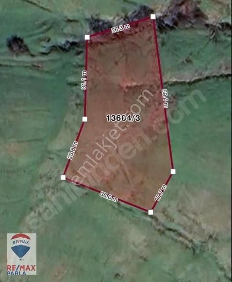 İmar Plan Sınırında Deniz Manzaralı 2075 M2 Satılık Tarla