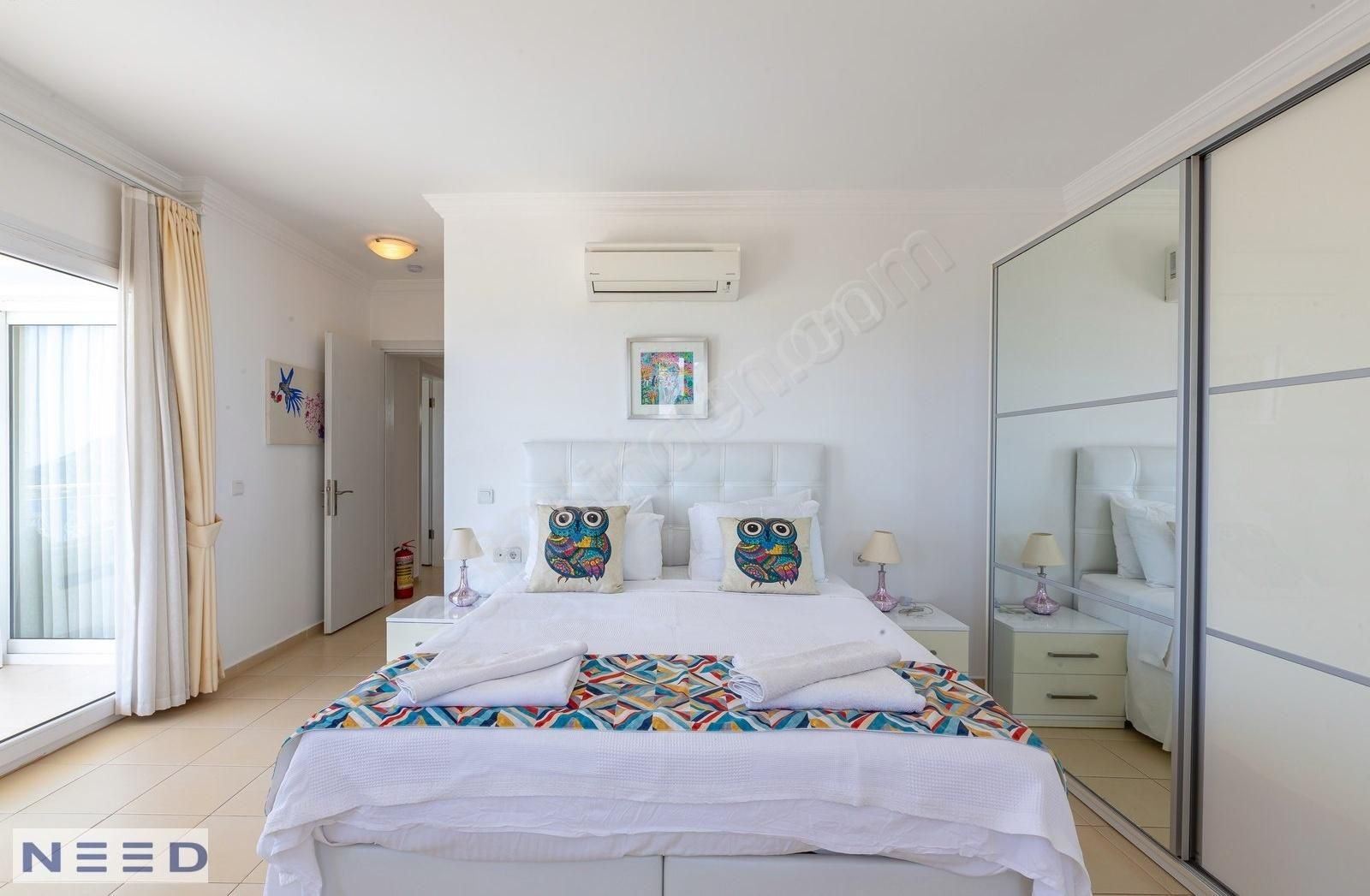 Kalkan'da Deniz Manzaralı 3 Yatak Odalı Villa - Görsel 29