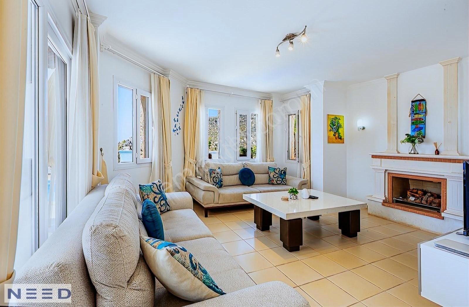 Kalkan'da Deniz Manzaralı 3 Yatak Odalı Villa - Görsel 7