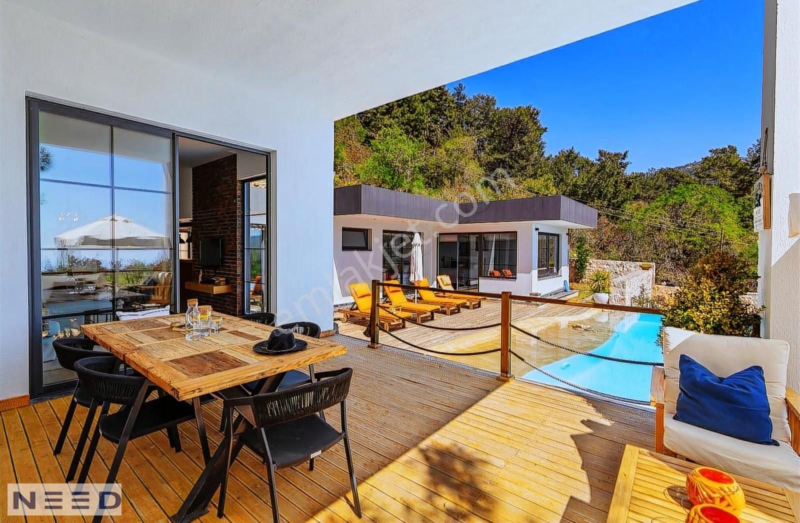 Kalkan İslamlarda Özel Tasarım Villa - Görsel 4