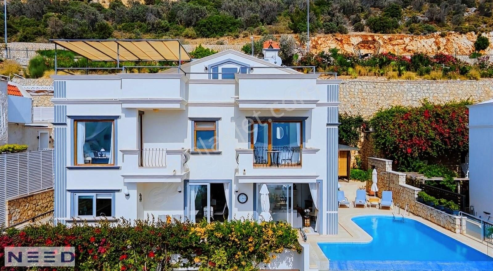 4+1 Vılla Kalkan'ın Eşsiz Lokasyonunda - Görsel 22