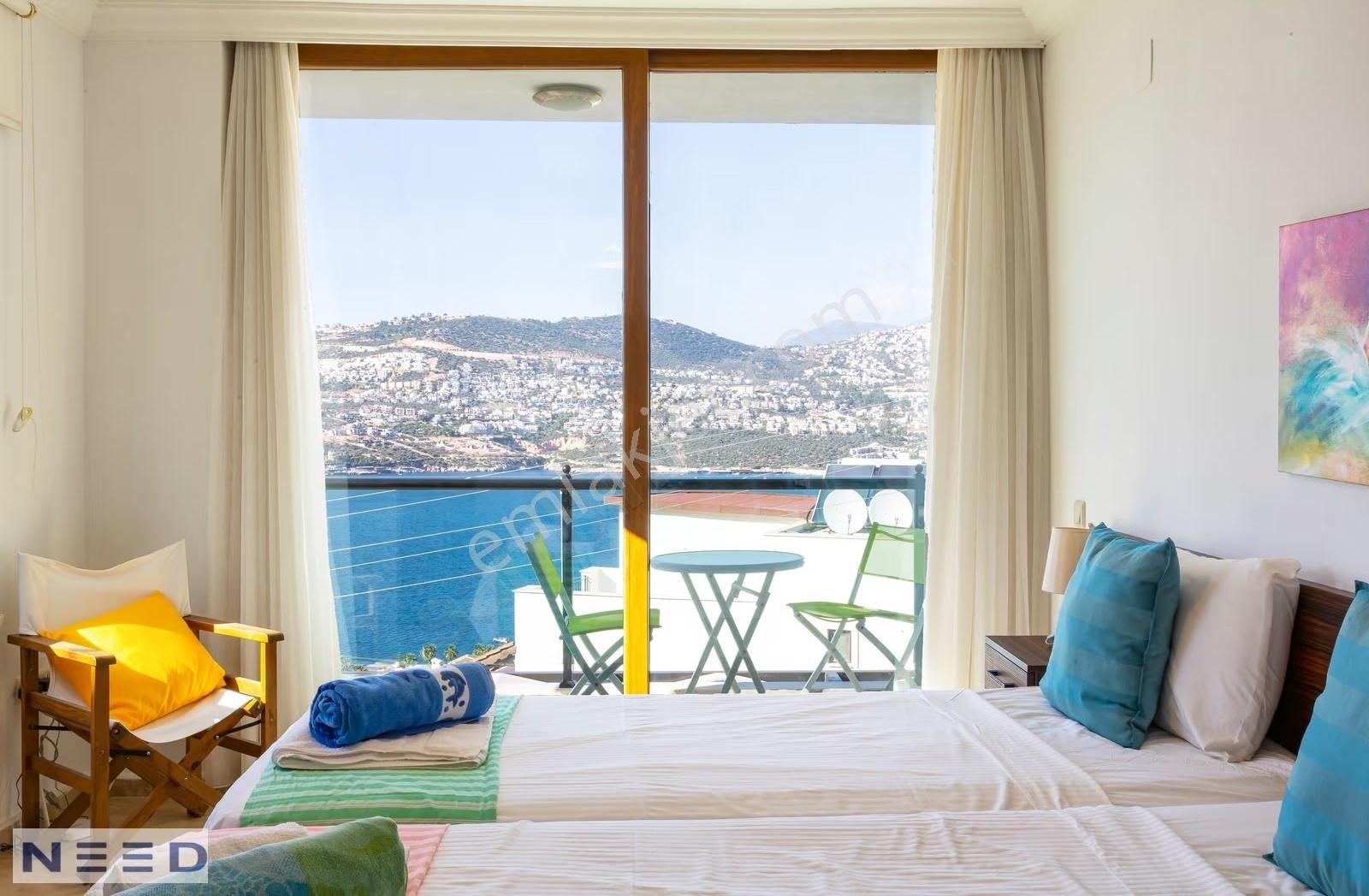 Kalkan Kışla Mevkiinde 5+1, Lüks Villa - Görsel 4