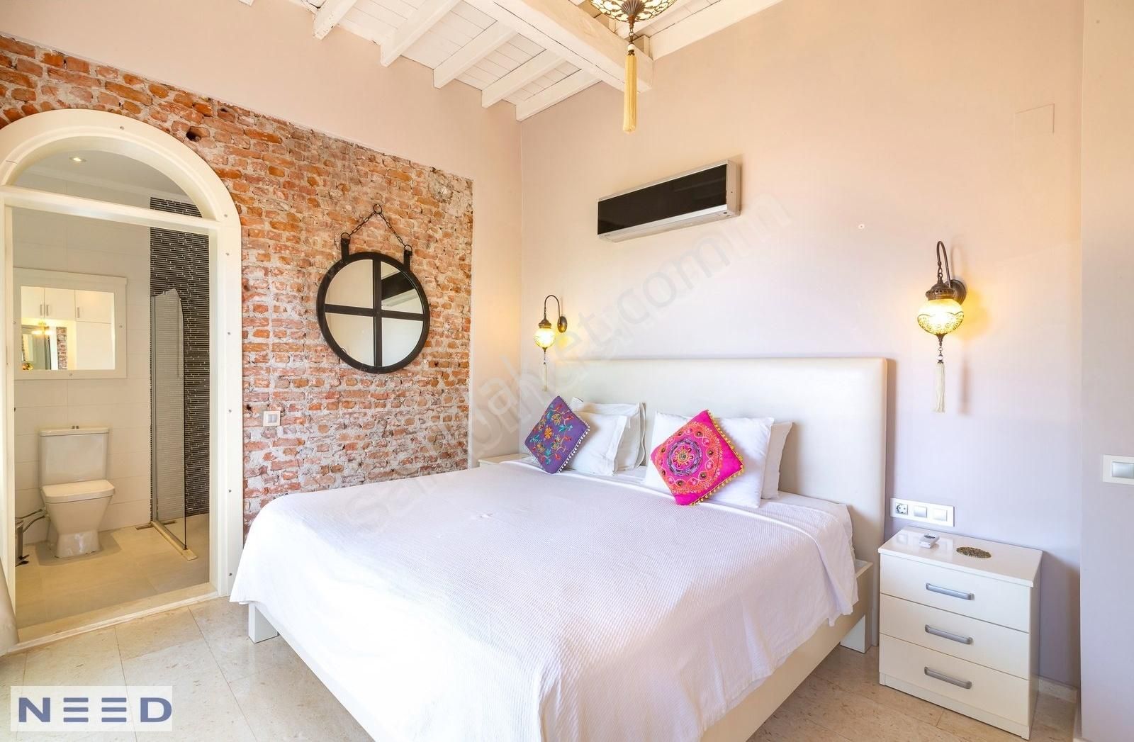 Kalkan Köy İçinde Bahçeli Ve Jakuzi Havuzlu 3+1 Villla - Görsel 3