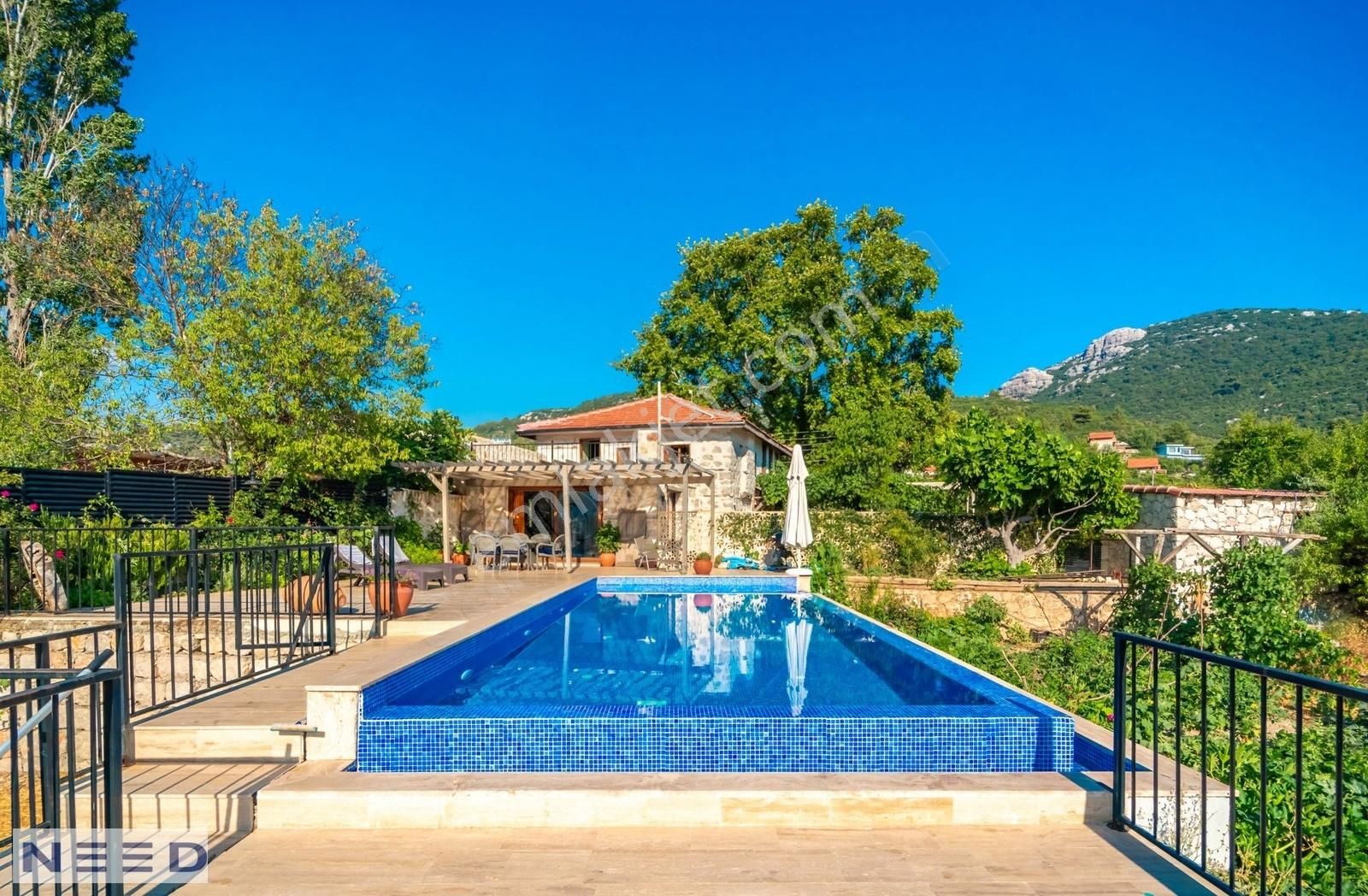 Kaputaş Vadisi Sarıbelende Doğa İçinde İki Taş Ev - Görsel 10