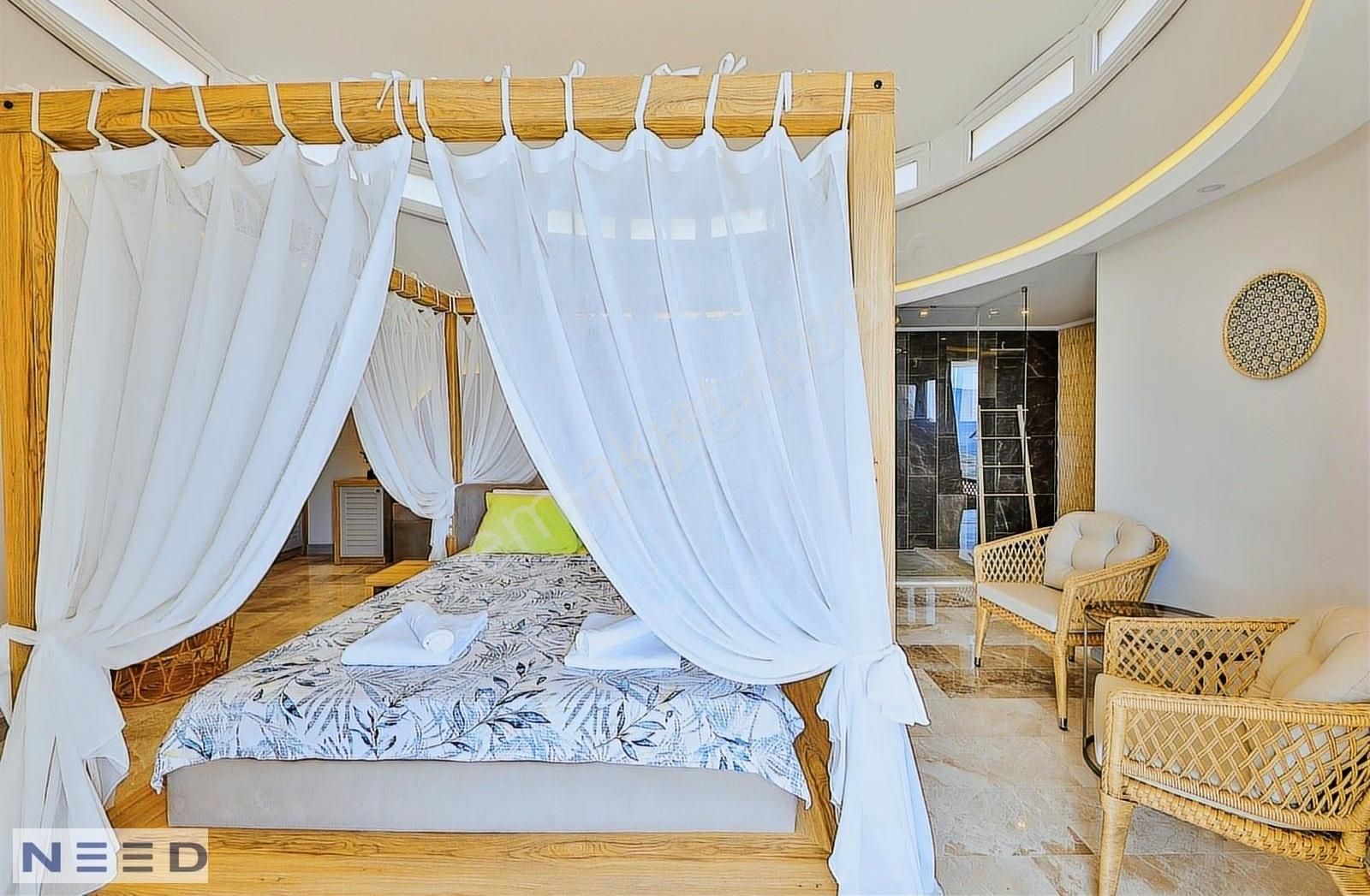 Kalkan Kızıltaşta 5 Yatak Odalı Muhteşem Villa - Görsel 32