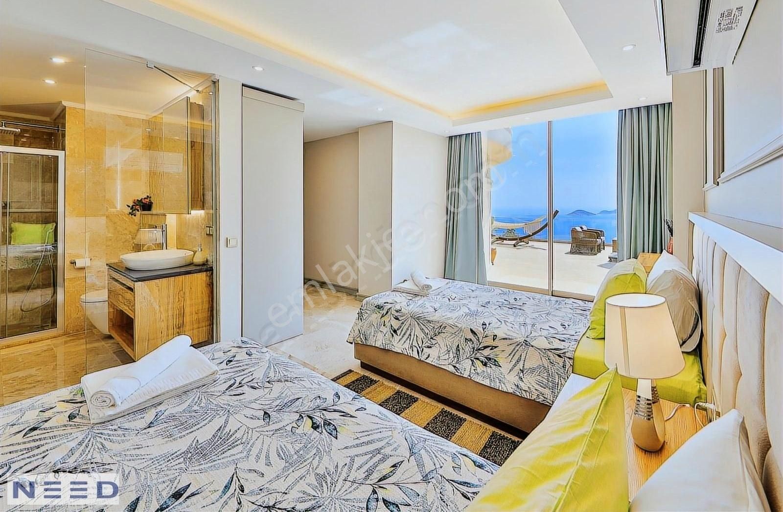 Kalkan Kızıltaşta 5 Yatak Odalı Muhteşem Villa - Görsel 27