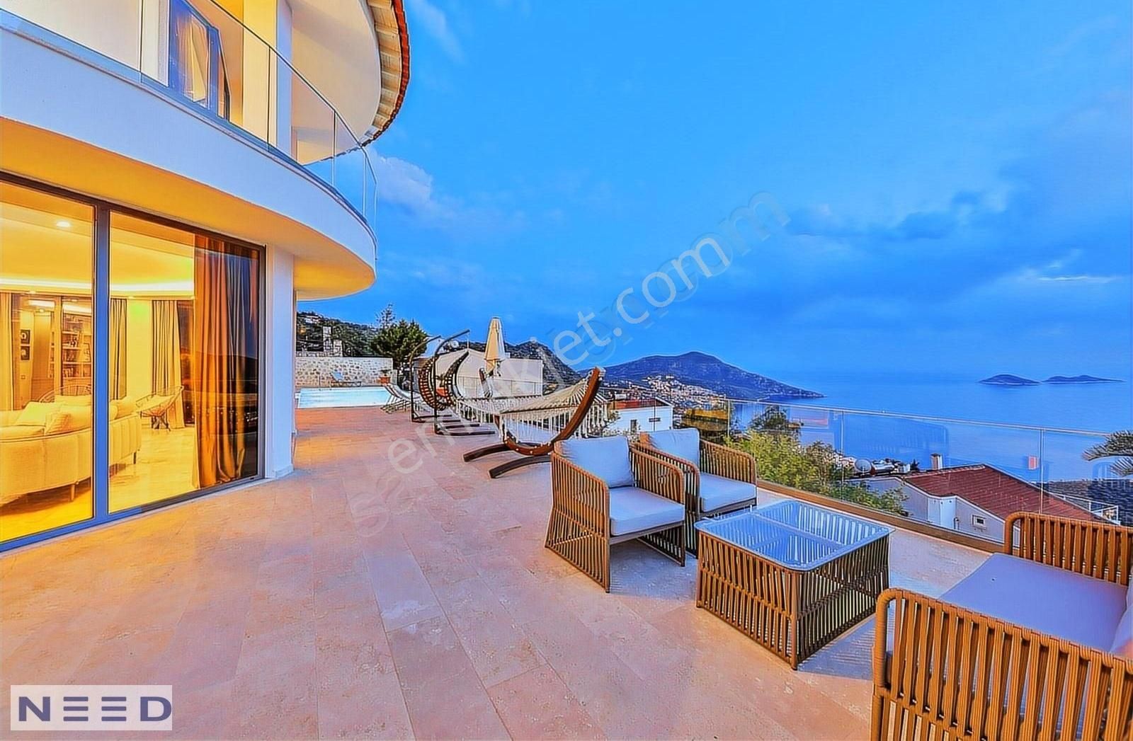 Kalkan Kızıltaşta 5 Yatak Odalı Muhteşem Villa - Görsel 5