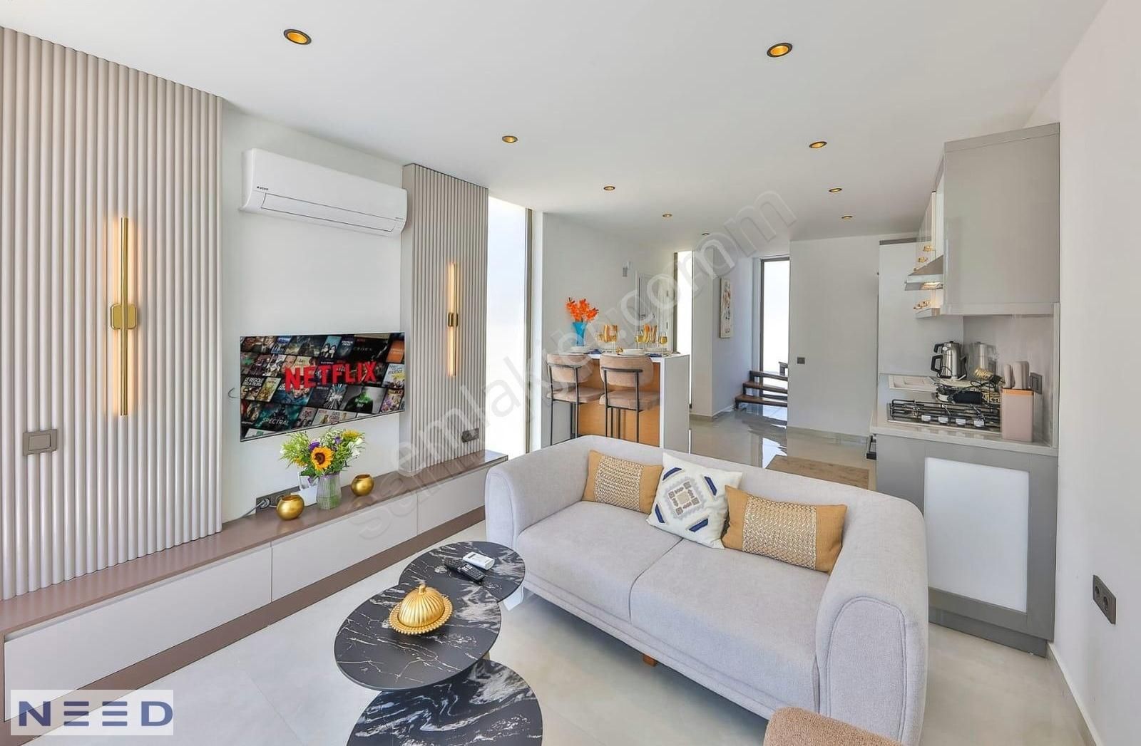 Kalkan Ortaalanda Satılık İkiz Villalar - Görsel 15