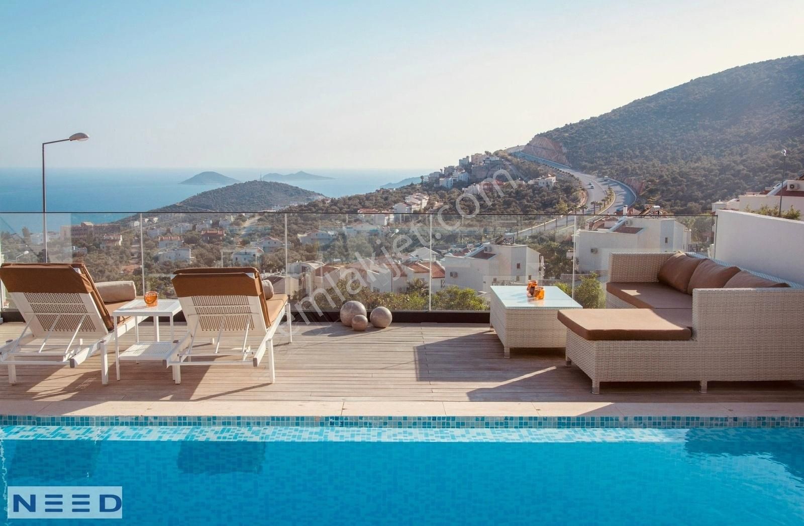 3+1 Özel Havuzlu Deniz Manzaralı Bahçeli Villa - Görsel 35