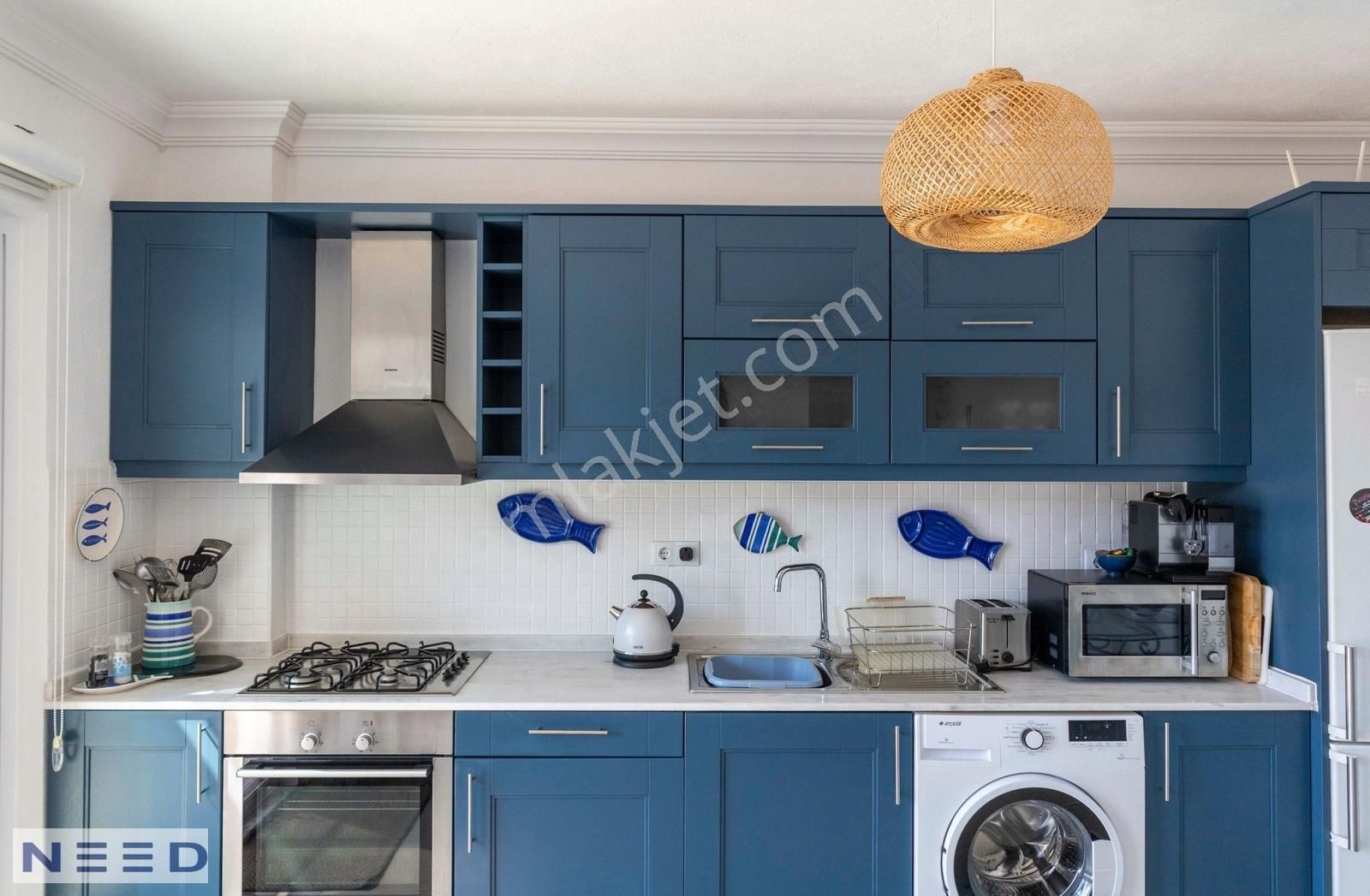 4+3 Özel Havuzlu Modern Tasarım Villa - Görsel 32