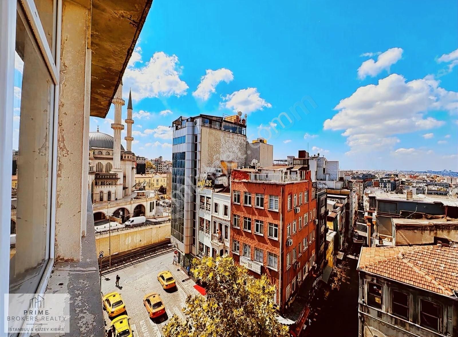 Taksim Meydanı Elmas Apt. Bakımlı 2+1 Ofis, Home Ofis, Daire - Görsel 5