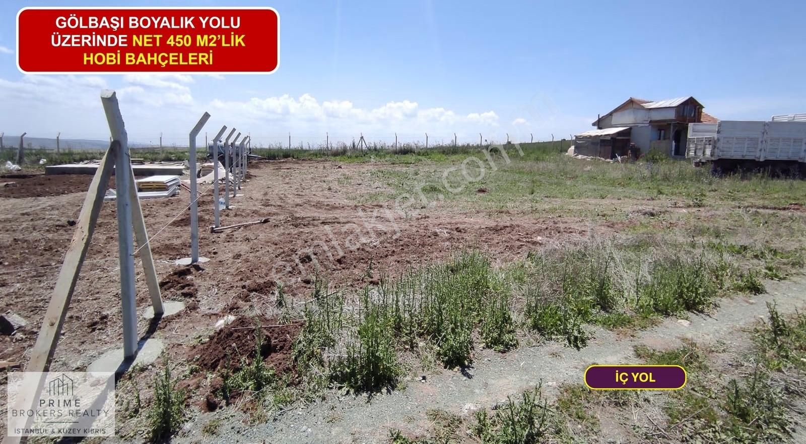 Gölbaşı Boyalık Yolunda Satılık Fırsat Net 450 M2 Hobi Bahçeleri - Görsel 6