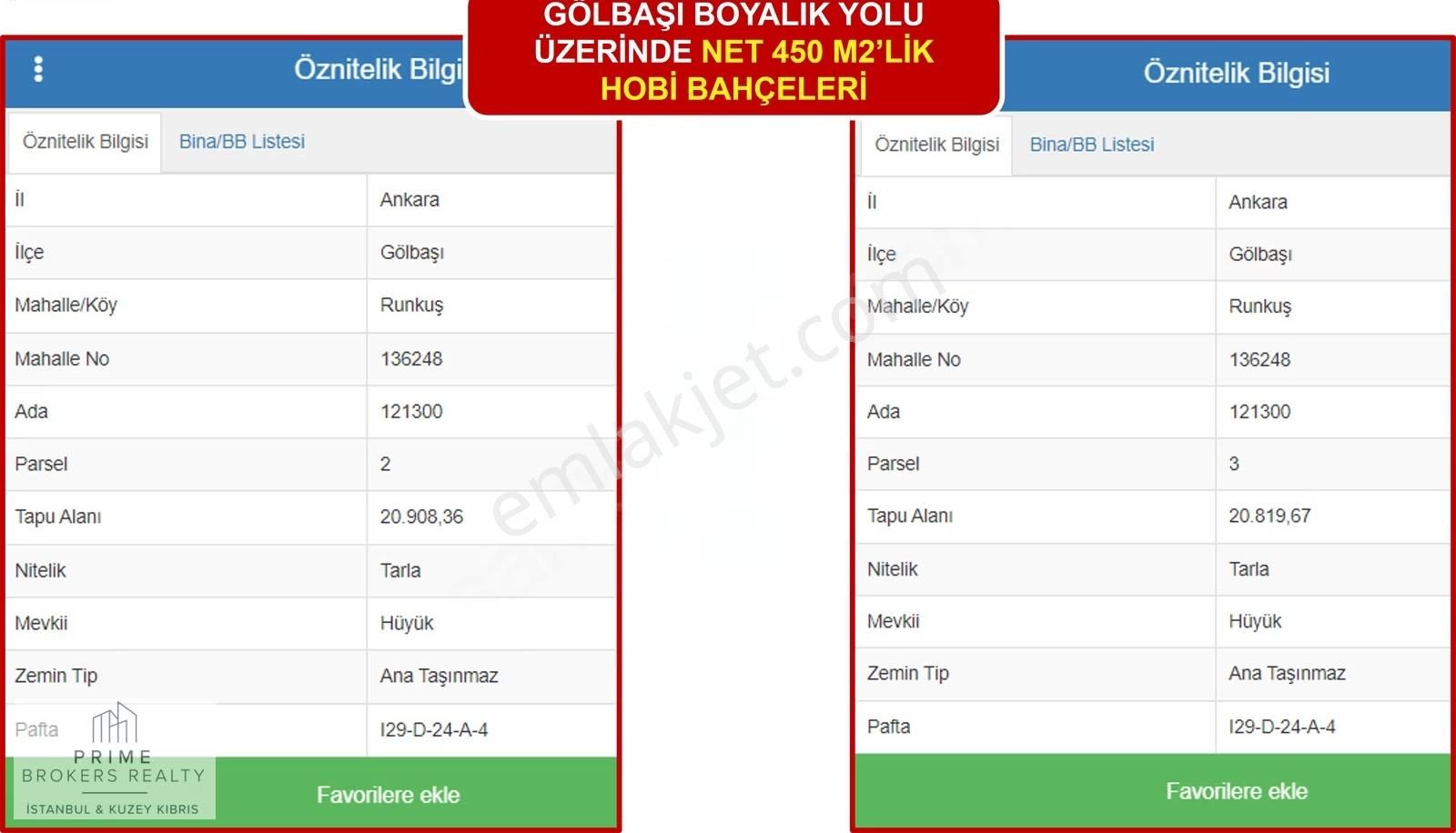 Gölbaşı Boyalık Yolunda Satılık Fırsat Net 450 M2 Hobi Bahçeleri - Görsel 13