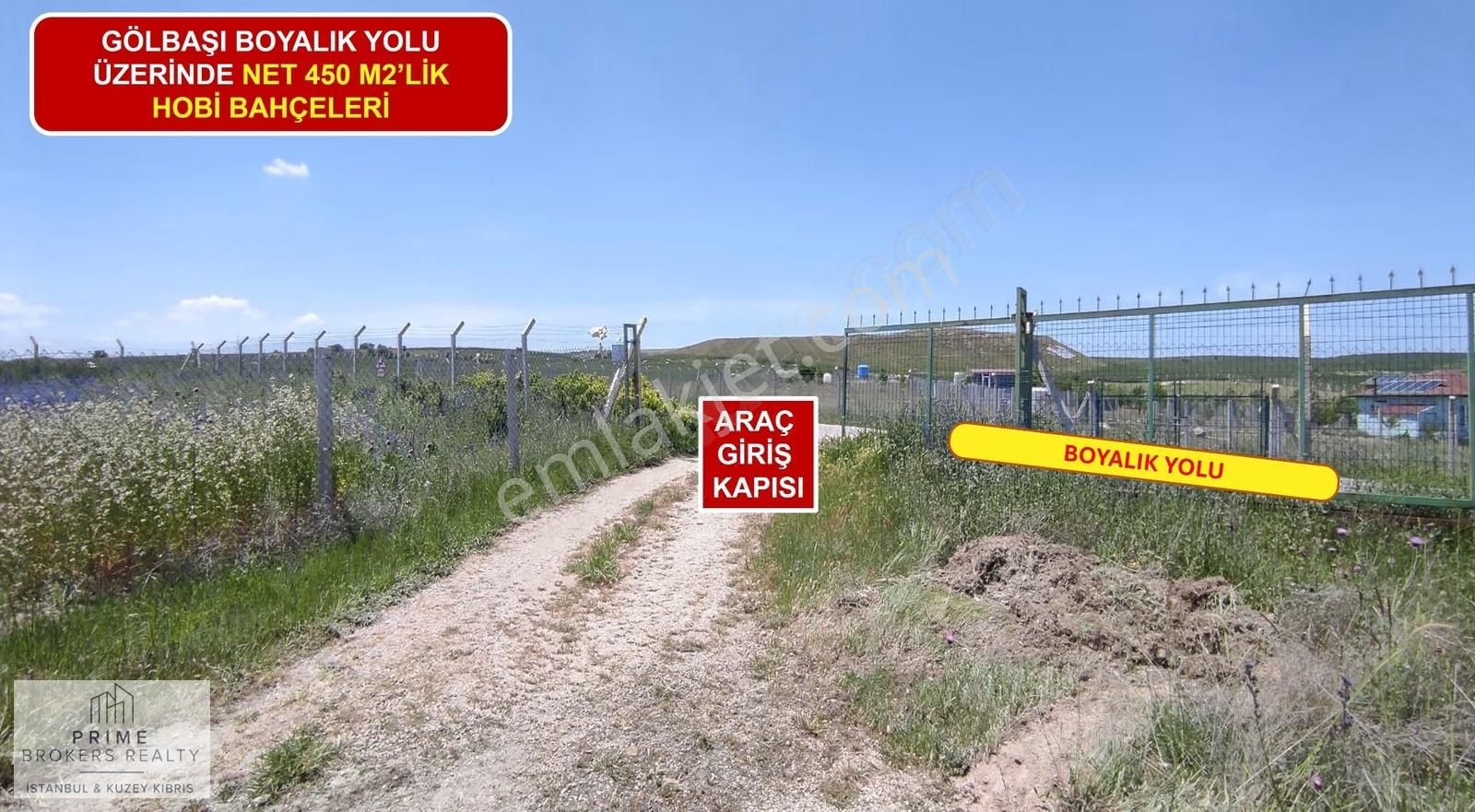 Gölbaşı Boyalık Yolunda Satılık Fırsat Net 450 M2 Hobi Bahçeleri - Görsel 12