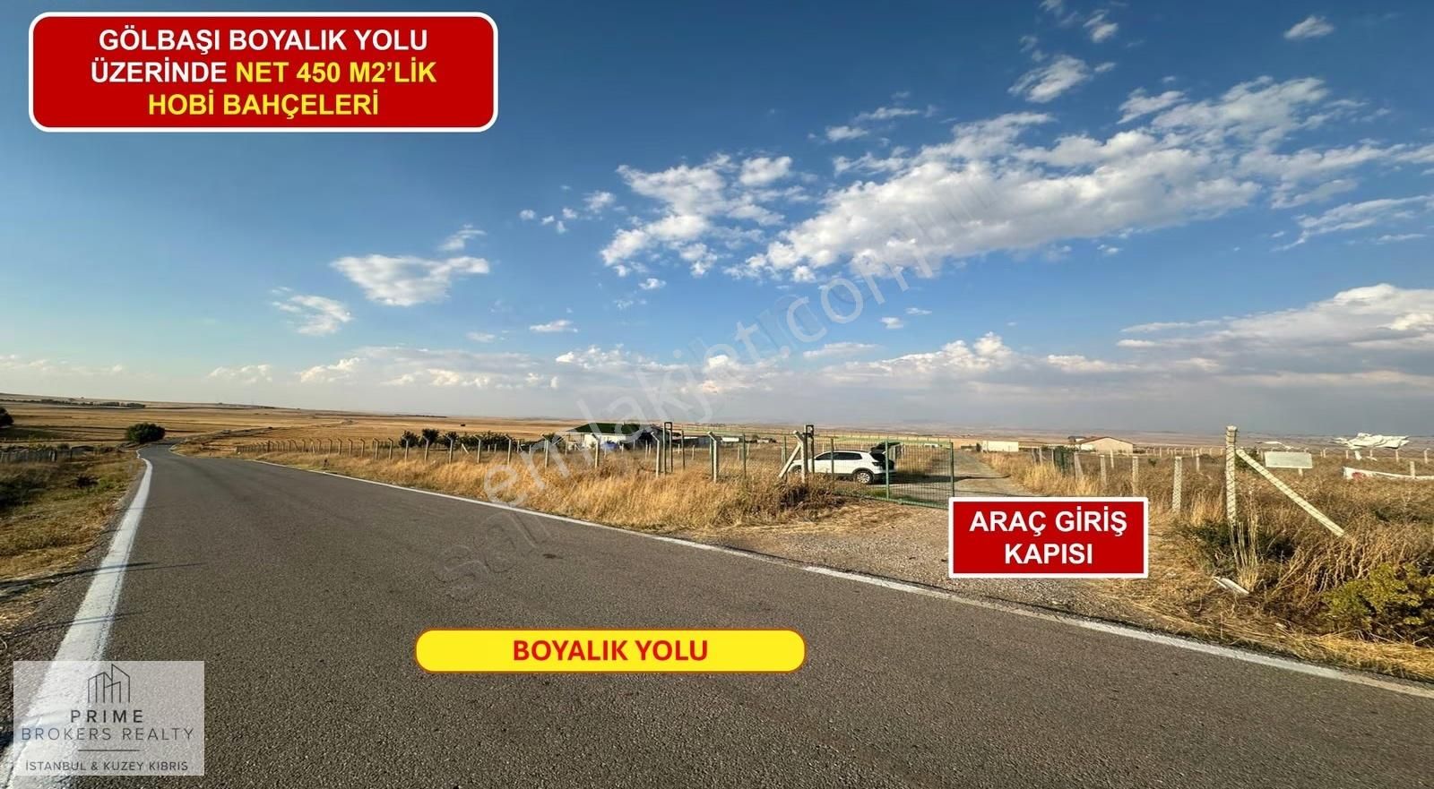 Gölbaşı Boyalık Yolunda Satılık Fırsat Net 450 M2 Hobi Bahçeleri - Görsel 2
