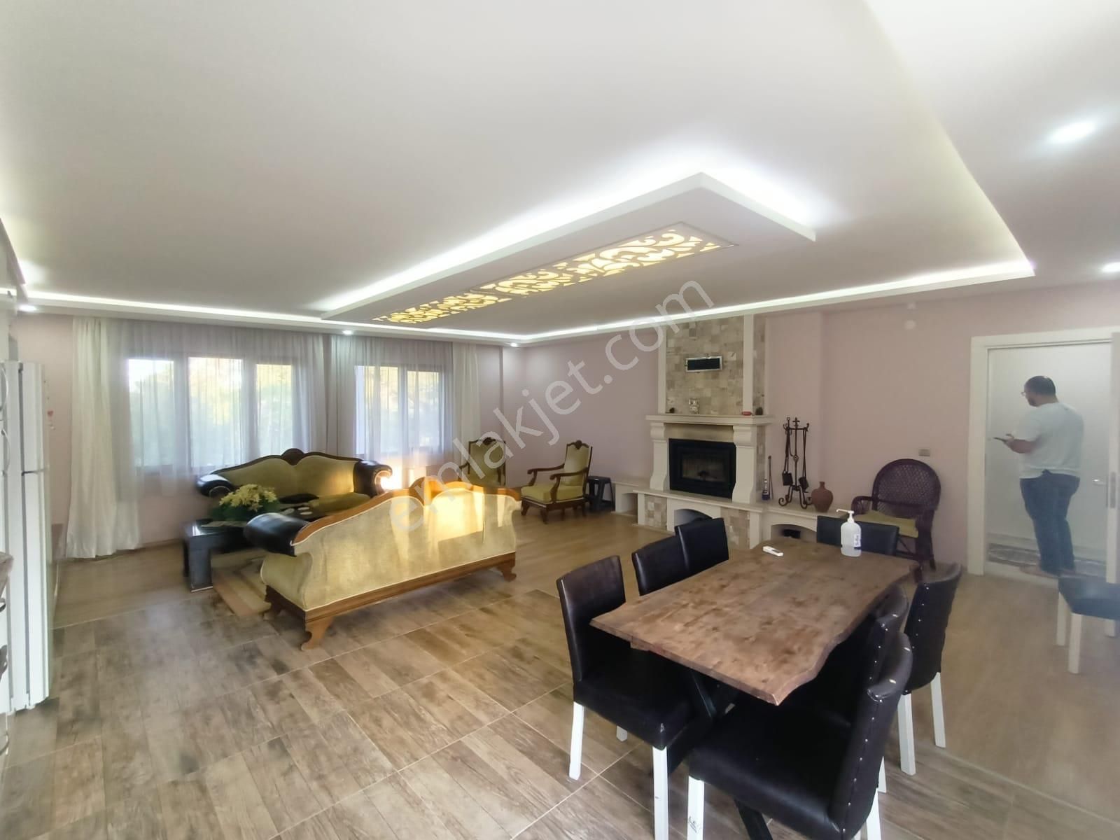 Konyaaltı Hisarçandırı'nda Kiralık 5+1 Müstakil Havuzlu Villa. - Görsel 6