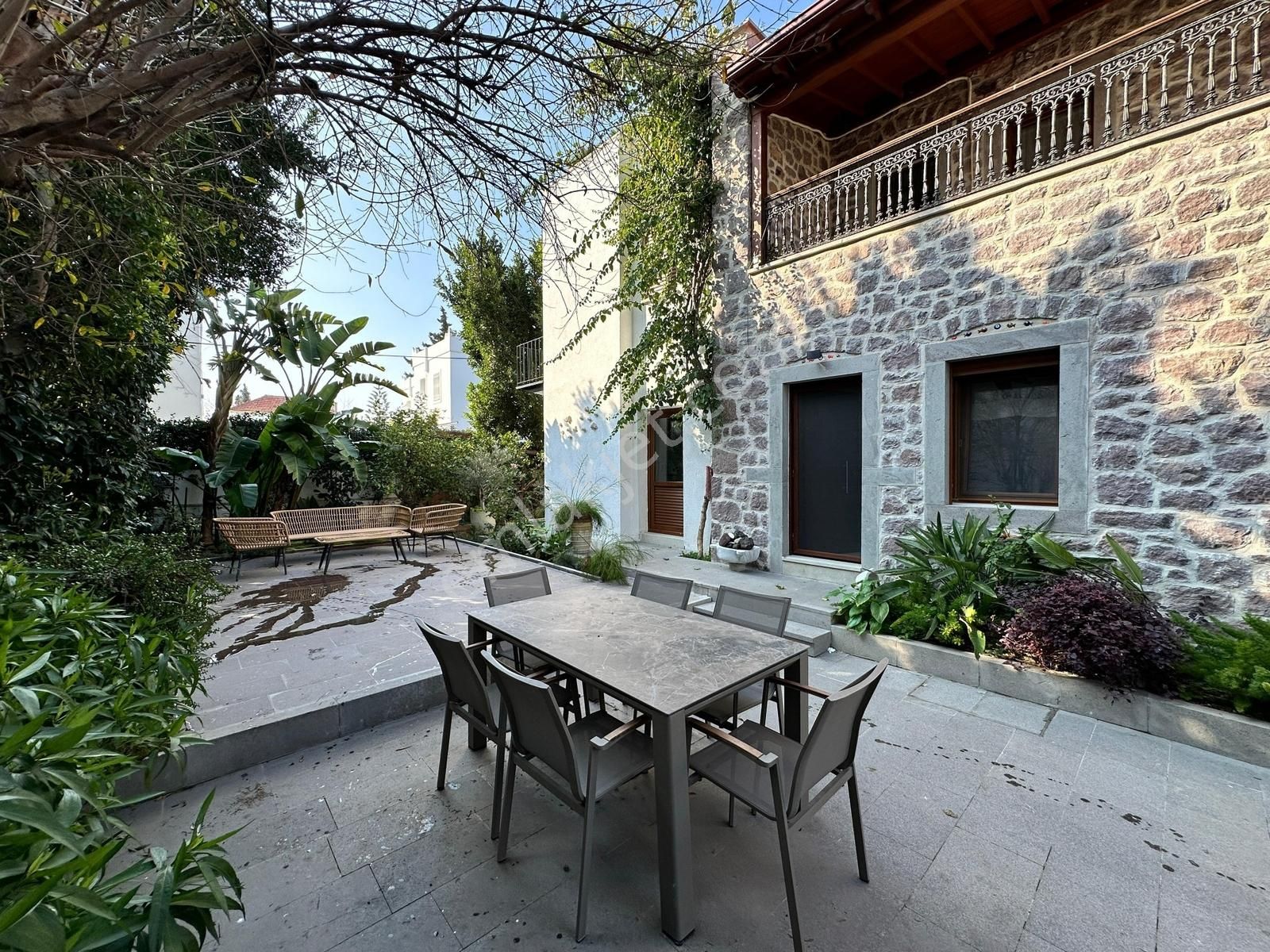 Bodrum Marinaya 3 Dk Mesafede Satılık Tarihi Taş Villa - Görsel 6
