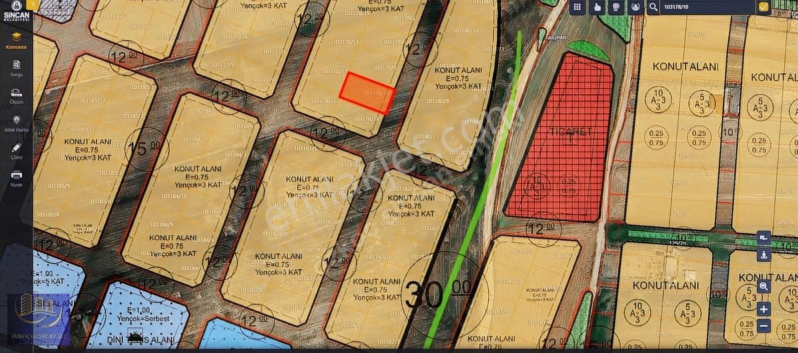 Sincan Temelli Tek Tapu İmarlı 603m2 Emsalsiz Fiyat - Görsel 22