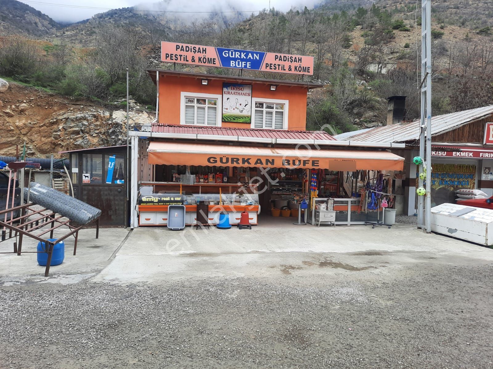 Yatırımlık! Gümüşhane Merkez İkisu Da Yol Kenarı Arsa Ve Dükkan