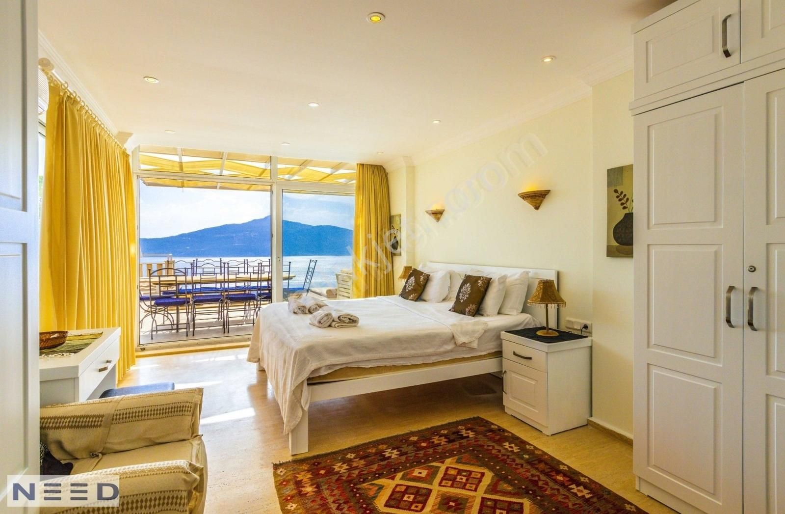 Kalkan Kışla'da 5+1 Kesintisiz Deniz Manzaralı Villa - Görsel 25