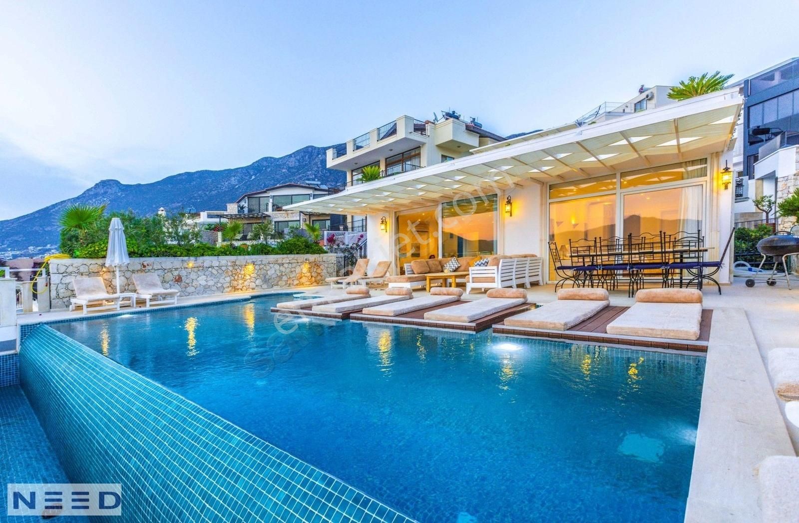 Kalkan Kışla'da 5+1 Kesintisiz Deniz Manzaralı Villa - Görsel 30