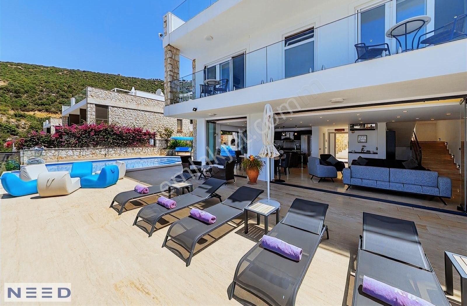 6+1 Super Manzaralı Lüx Geniş Havuzlu Villa - Görsel 35