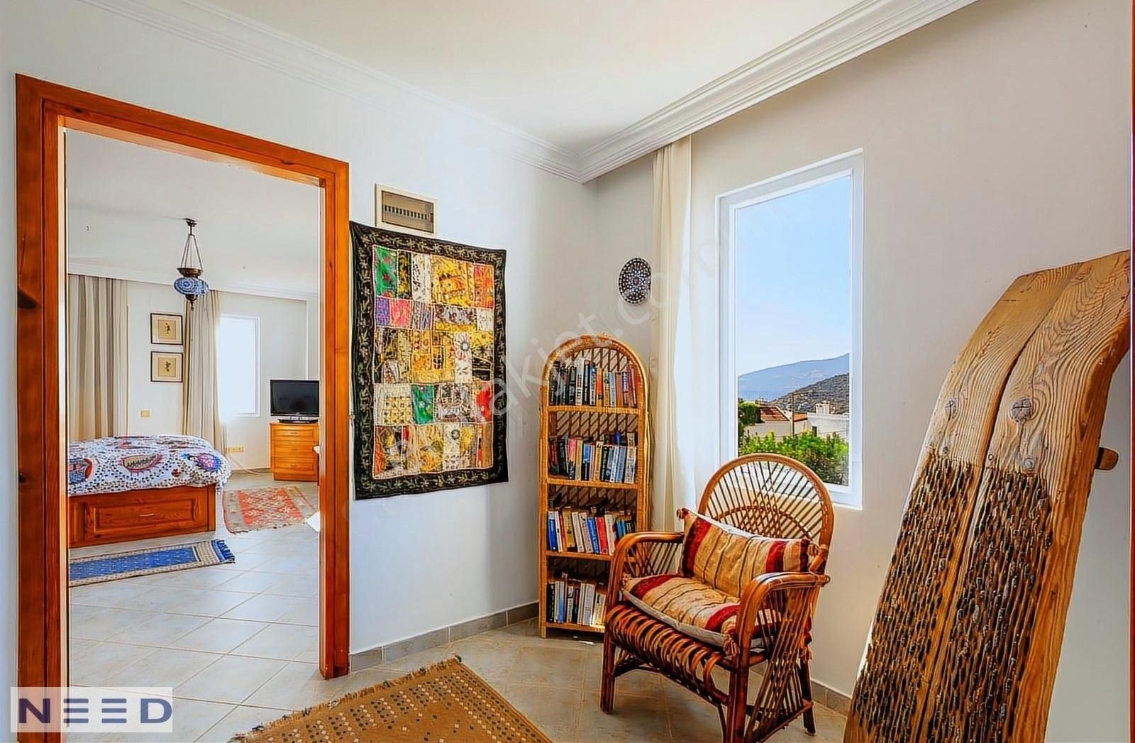 Kalkan Oldtown'da 4+1 Deniz Manzaralı Villa - Görsel 7