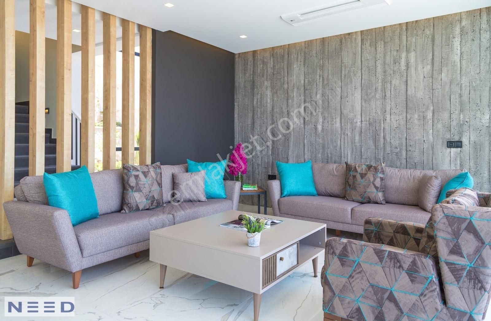 Muhteşem Deniz Manzaralı 5+2 Özel Havuzlu Garajlı Villa... - Görsel 19