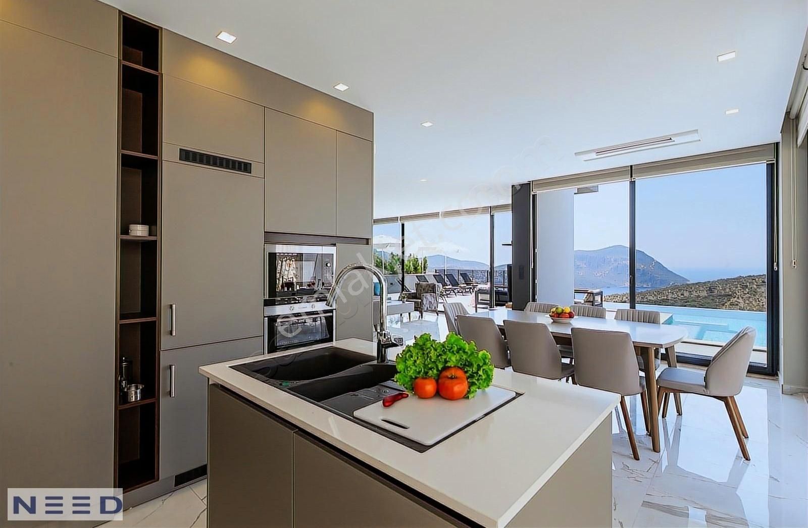 Muhteşem Deniz Manzaralı 5+2 Özel Havuzlu Garajlı Villa... - Görsel 8