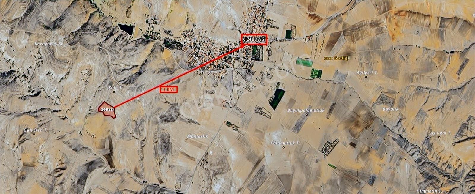 Afyon Merkez Kızıldağ'da Yatırımlık Fırsat Arazi!!! - Görsel 8