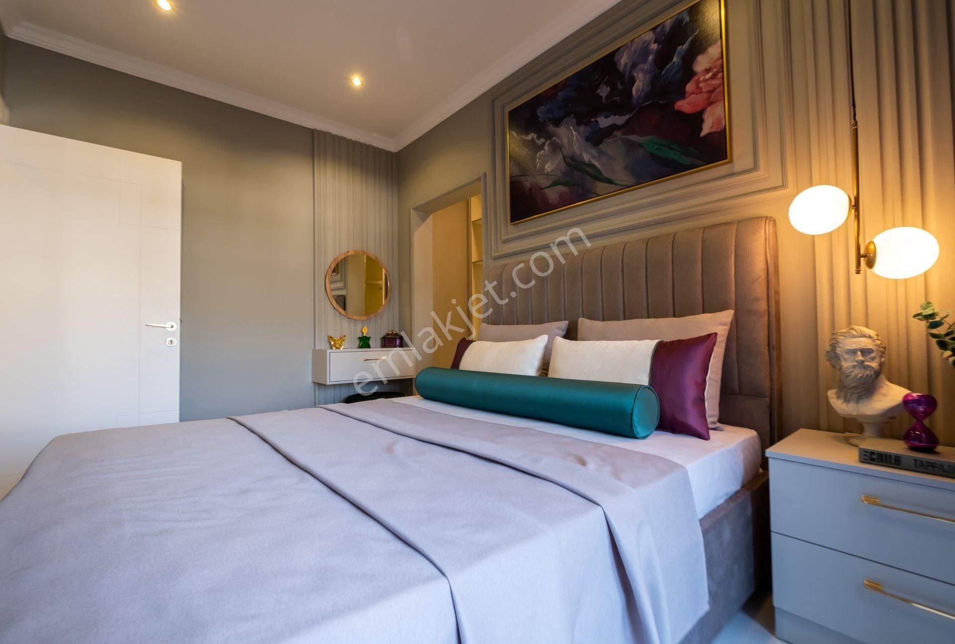 Alanya Oba’da Satılık 3+1 Geniş Daire – Full Eşyalı, Havuz Ve Dağ Manzaralı - Görsel 24