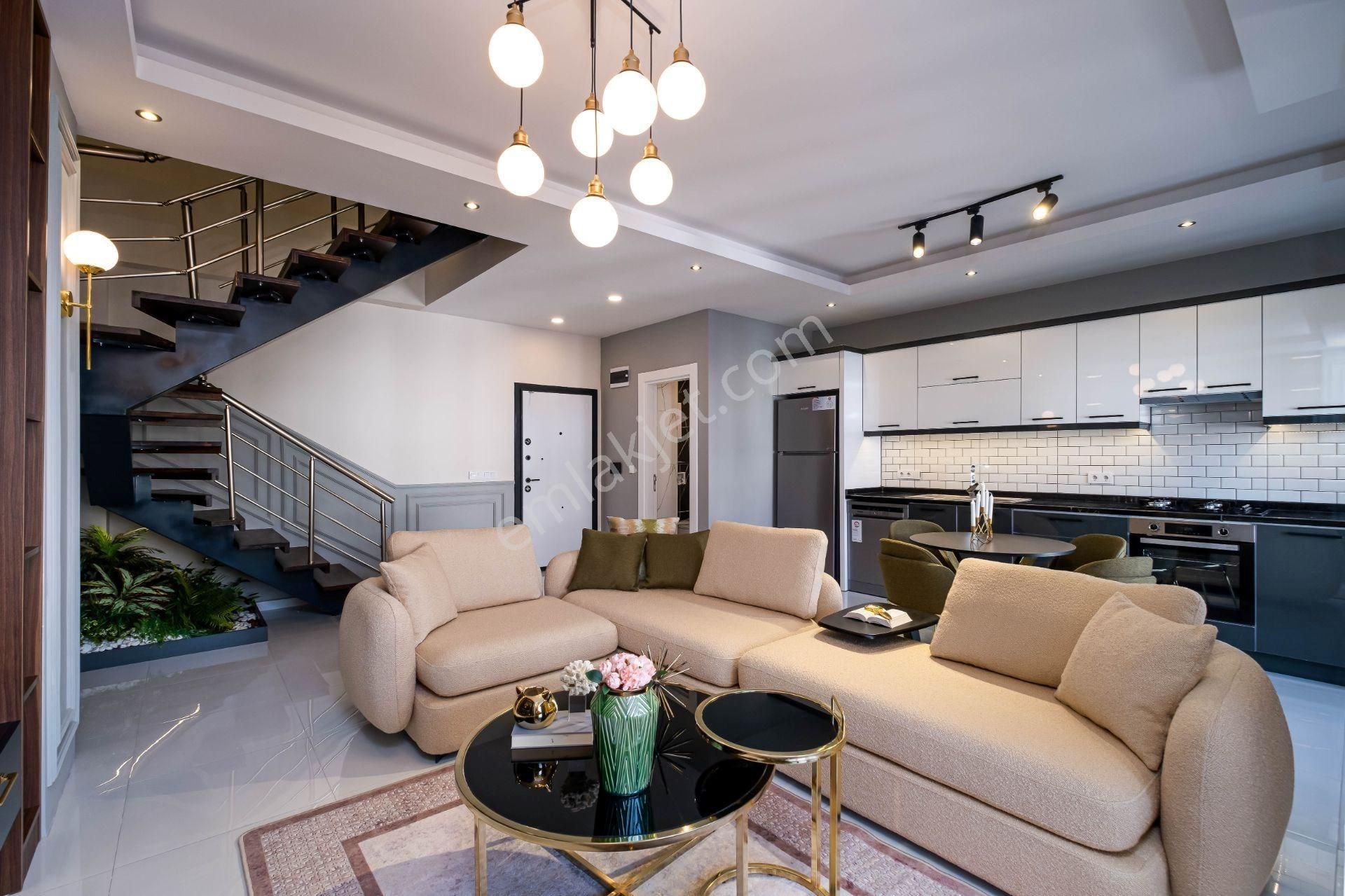 Alanya Oba’da Satılık 3+1 Geniş Daire – Full Eşyalı, Havuz Ve Dağ Manzaralı - Görsel 3