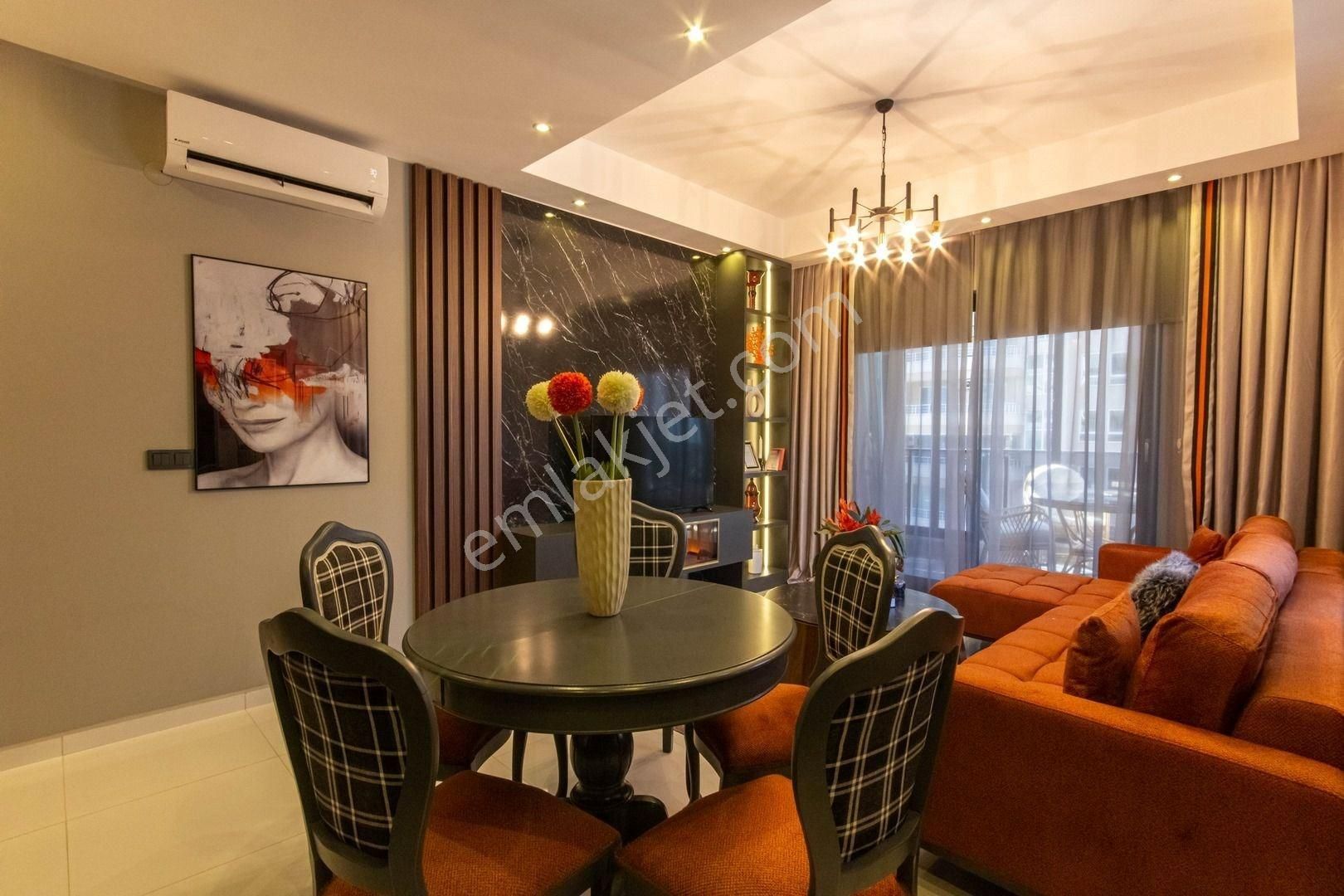 Alanya Mahmutlar Satılık Ultra Lüks 2+1 Daire – Full Dizayn Eşyalı - Görsel 21