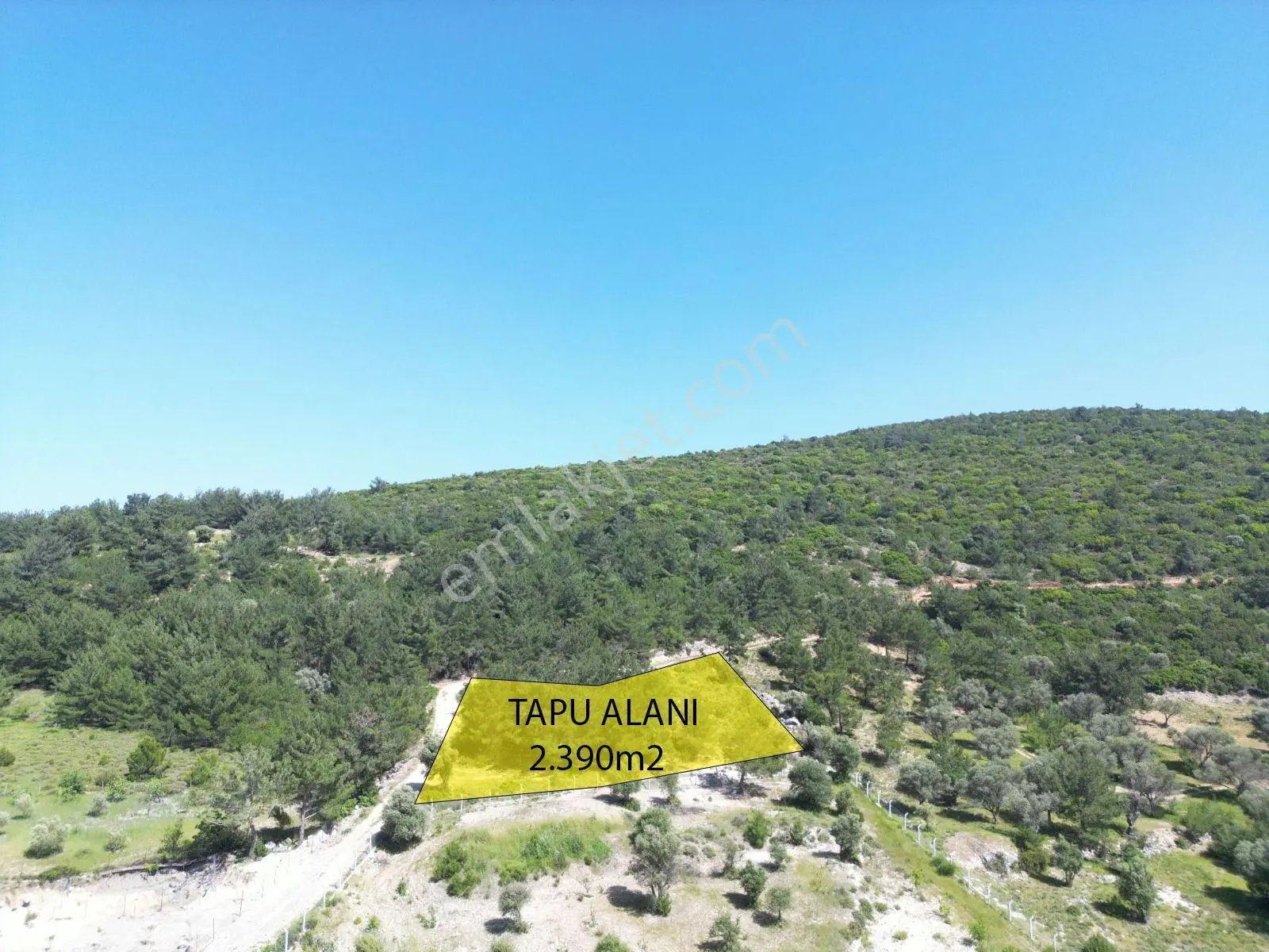 Karaburun Mordoğan'da Yola Cepheli Deniz Manzaralı Fırsat Tarla