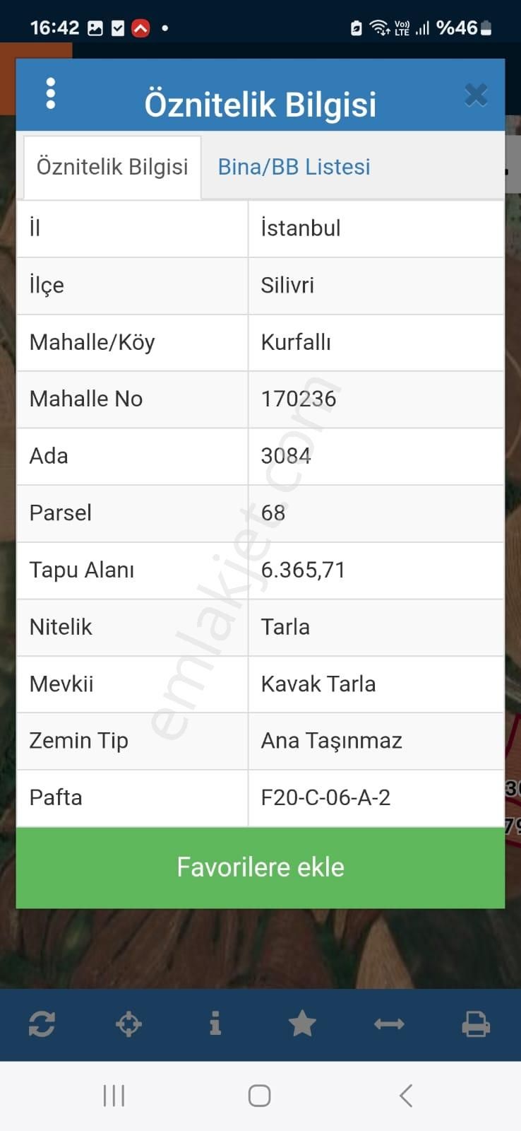 Silivri Kurfallı Köye Yakın Satılık Tarla - Görsel 3