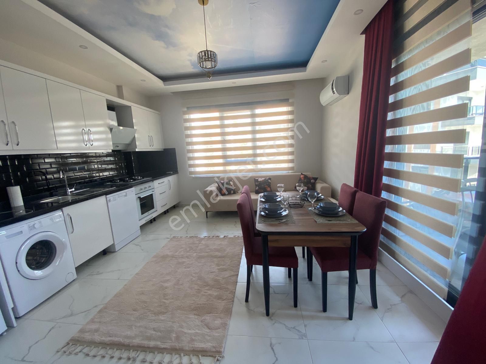 Alanya Oba'da Satılık 1+1 Eşyalı Lüx Site İçinde Daire - Görsel 6