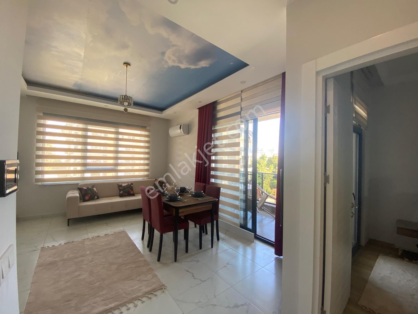 Alanya Oba'da Satılık 1+1 Eşyalı Lüx Site İçinde Daire - Görsel 15