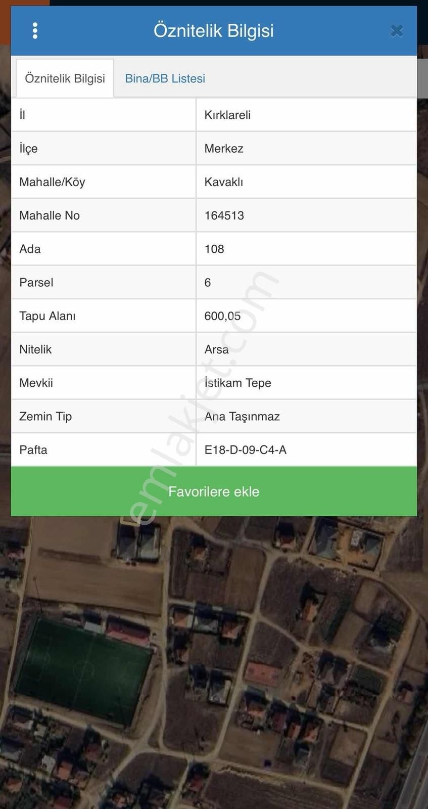 Emlakyap Tan Kırklareli Kavaklı Da Satılık 600 M2 İmarlı Arsa - Görsel 2
