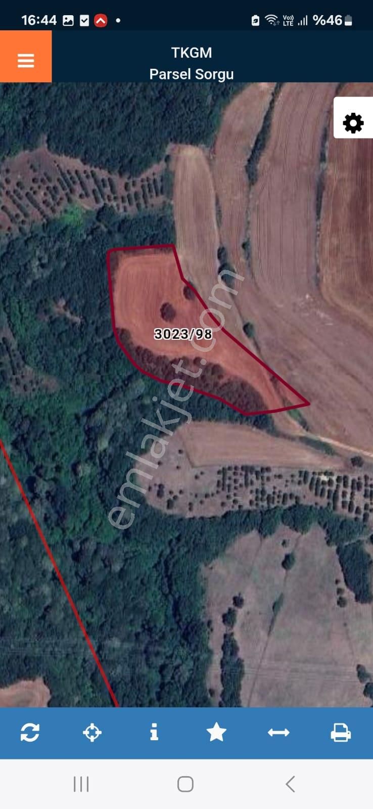 Silivri Kurfallı Ormana Cephe Satılık Tarla