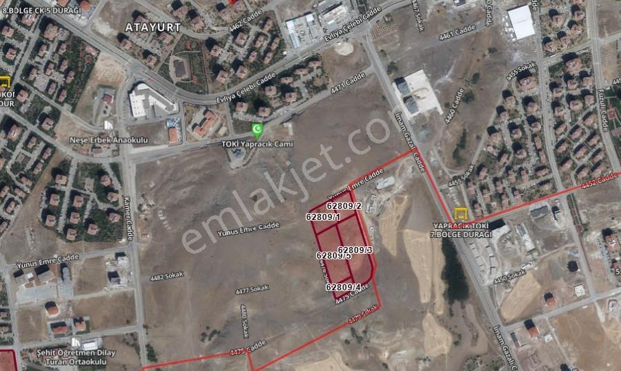 Yapracık Toki'de Yap-sat Yanında 15 Dairelik Satılık Arsa - Görsel 4