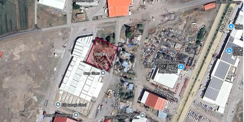 Çelik-ay Gayrimenkul'den Yakutiye'de Satılık Sanayi Arsası