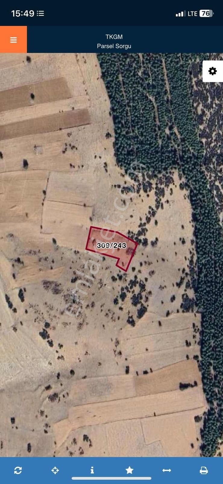 Korkuteli Bozova Aşağı Mahallesi Yatırımlık Tarla - Görsel 2