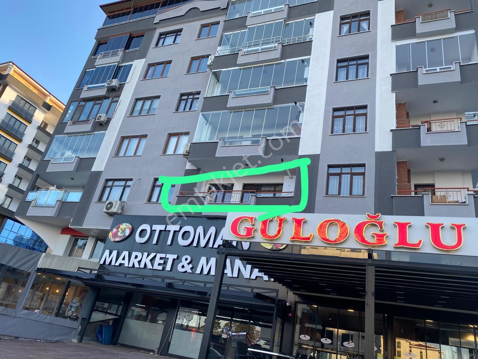 Merkez Kaşüstünde Yola Cephe Satılık Daire