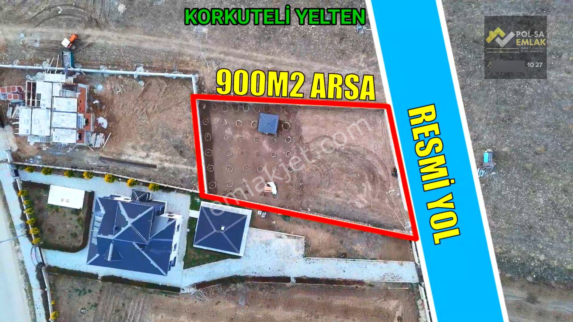 ✅korkuteli✅yelten'de ✅satılık 900m2 İmarlı Arsa - Görsel 2