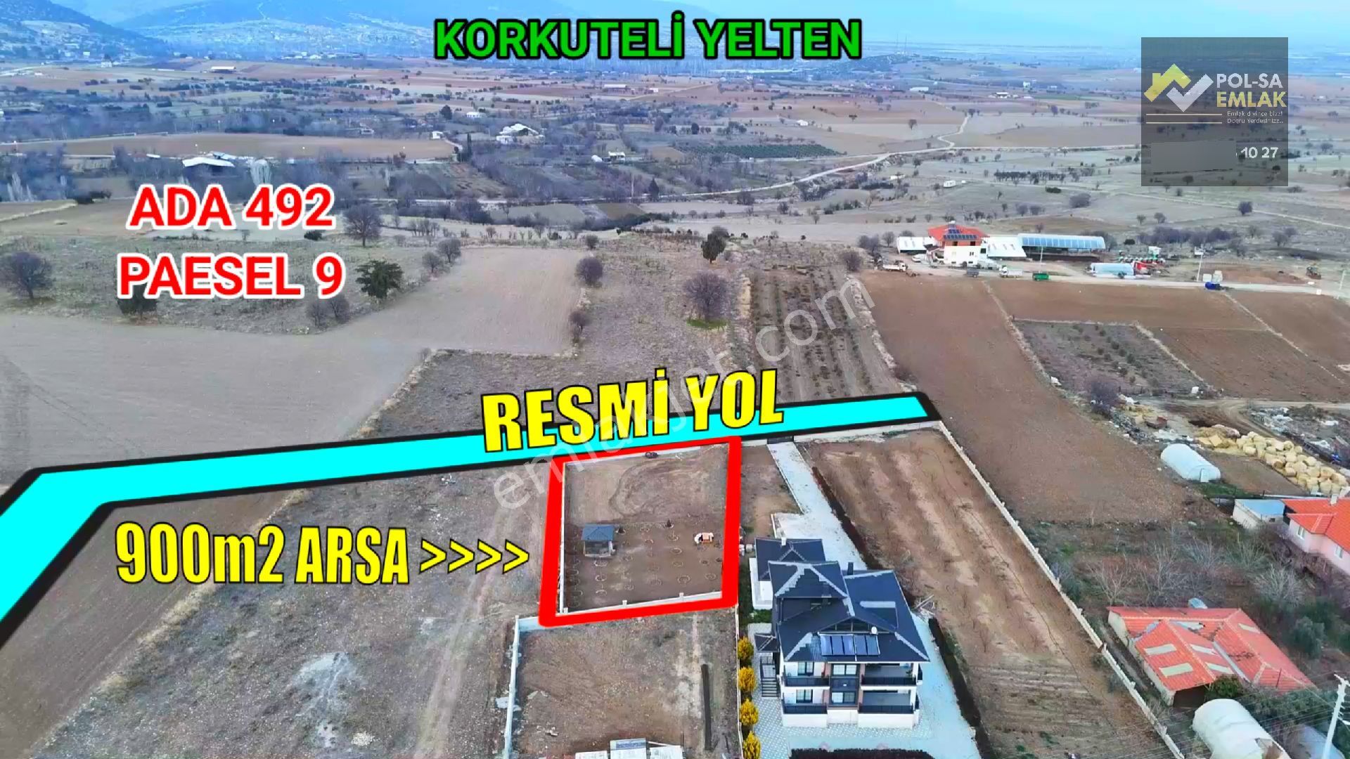 ✅korkuteli✅yelten'de ✅satılık 900m2 İmarlı Arsa - Görsel 17