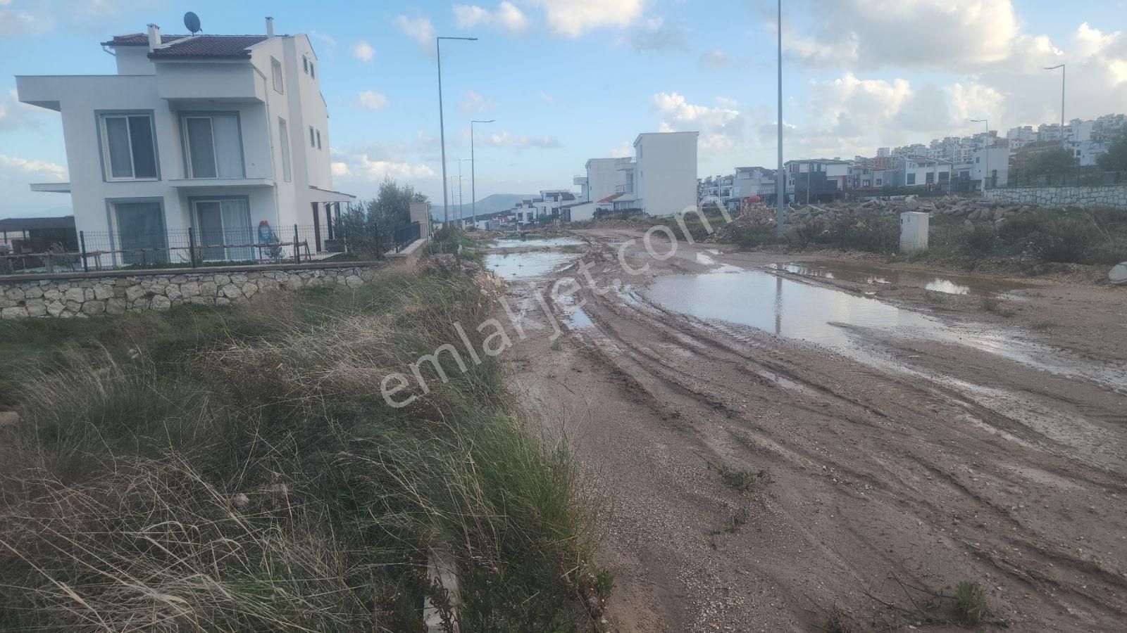 Mordoğan Emlaktan Temeli Atılmış Arsa Satılıktır - Görsel 9