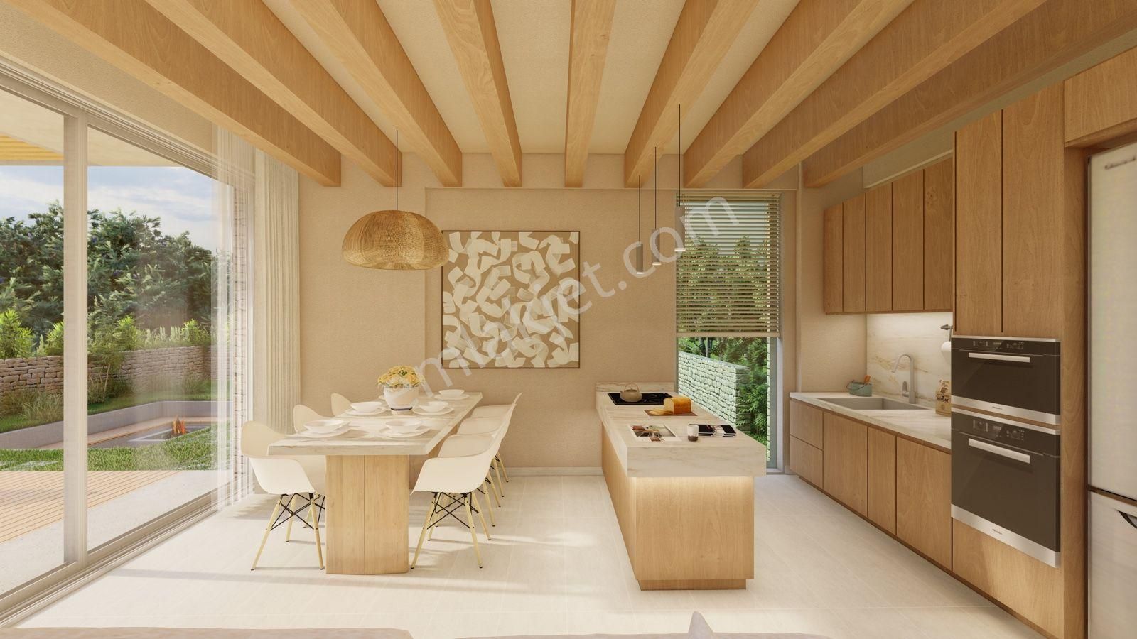 Goldhouse Dan Projeden Satılık Seydikemer De 4+1 Müstakil Lüks Villa - Görsel 9